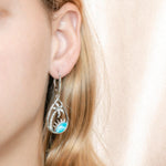 Larimar Island Earrings Earrings Island by Koa Nani 