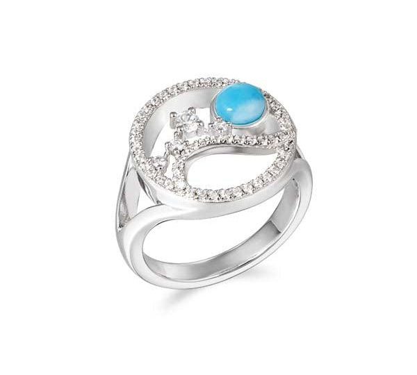 Larimar Island in the Sun Ring Ring Island by Koa Nani 5.0 
