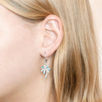 Larimar Island Palm Tree Earrings Earrings Island by Koa Nani 