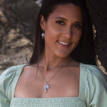Larimar Island Palm Tree Pendant Pendant Island by Koa Nani 