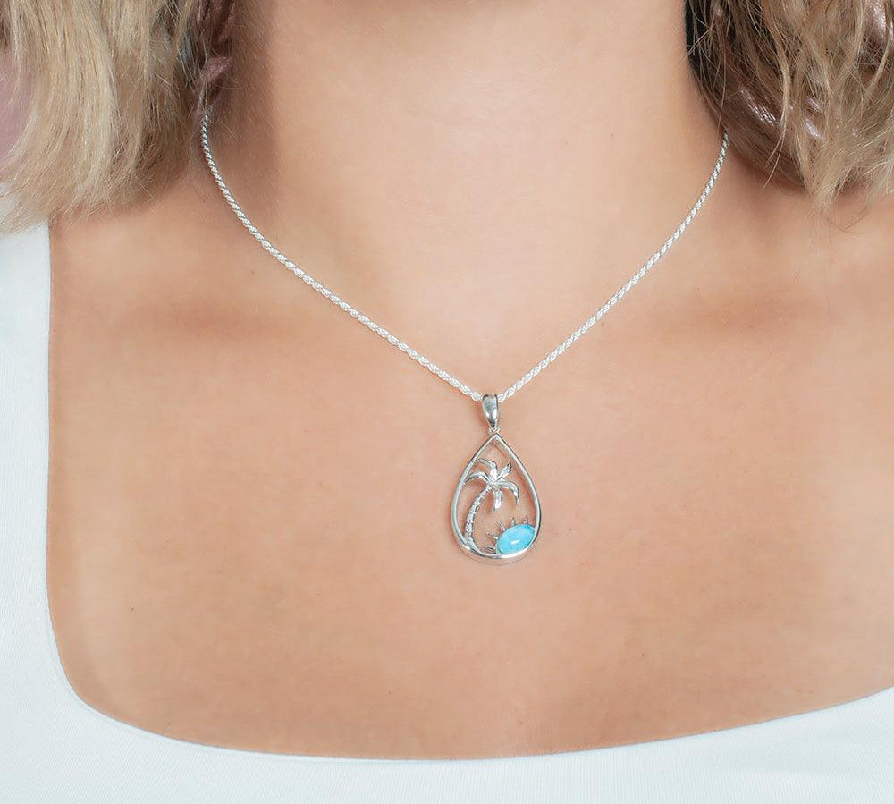 Larimar Island Pendant Pendant Island by Koa Nani 