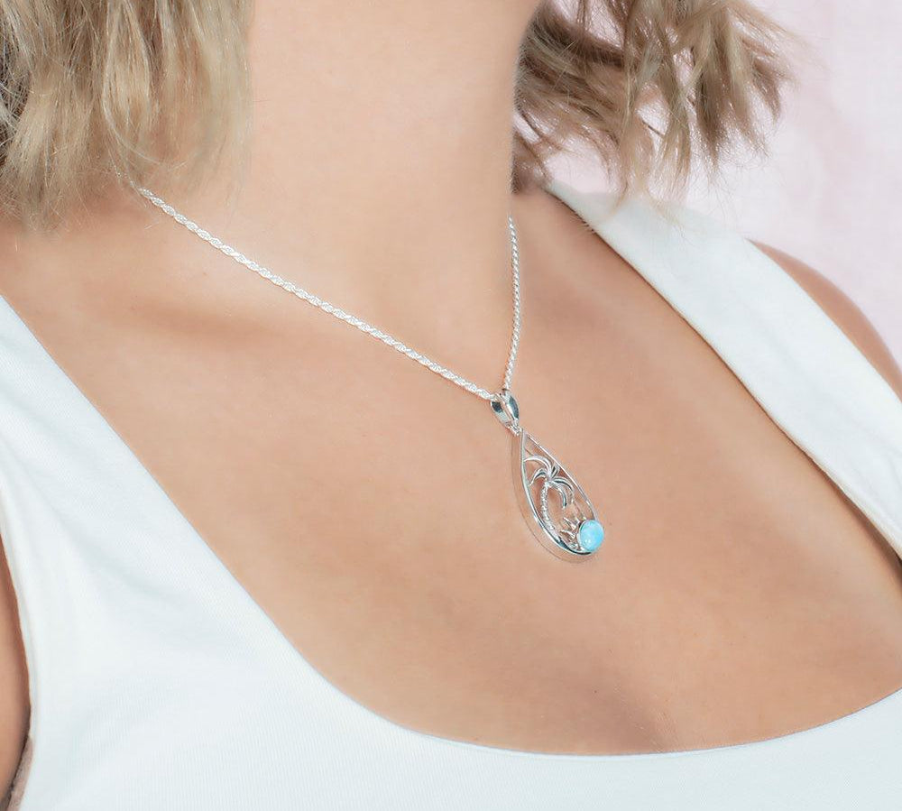 Larimar Island Pendant Pendant Island by Koa Nani 