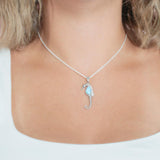 Larimar Kai Seahorse Pendant Pendant Island by Koa Nani 