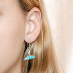 Larimar Kai Whale Tail Earrings Earrings Island by Koa Nani 