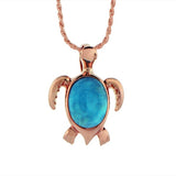 Larimar Kailua Honu Pendant Pendant Island by Koa Nani 