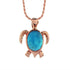 Larimar Kailua Honu Pendant Pendant Island by Koa Nani 