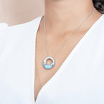 Larimar Kanaloa Infinity Pendant Pendant Island by Koa Nani 