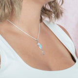 Larimar Ke’Iki Seahorse Pendant Pendant Island by Koa Nani 