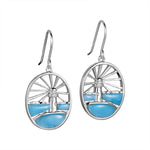 Larimar Keys Lighthouse Earrings Earrings Island by Koa Nani 