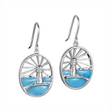 Larimar Keys Lighthouse Earrings Earrings Island by Koa Nani 