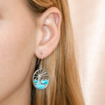 Larimar Keys Lighthouse Earrings Earrings Island by Koa Nani 