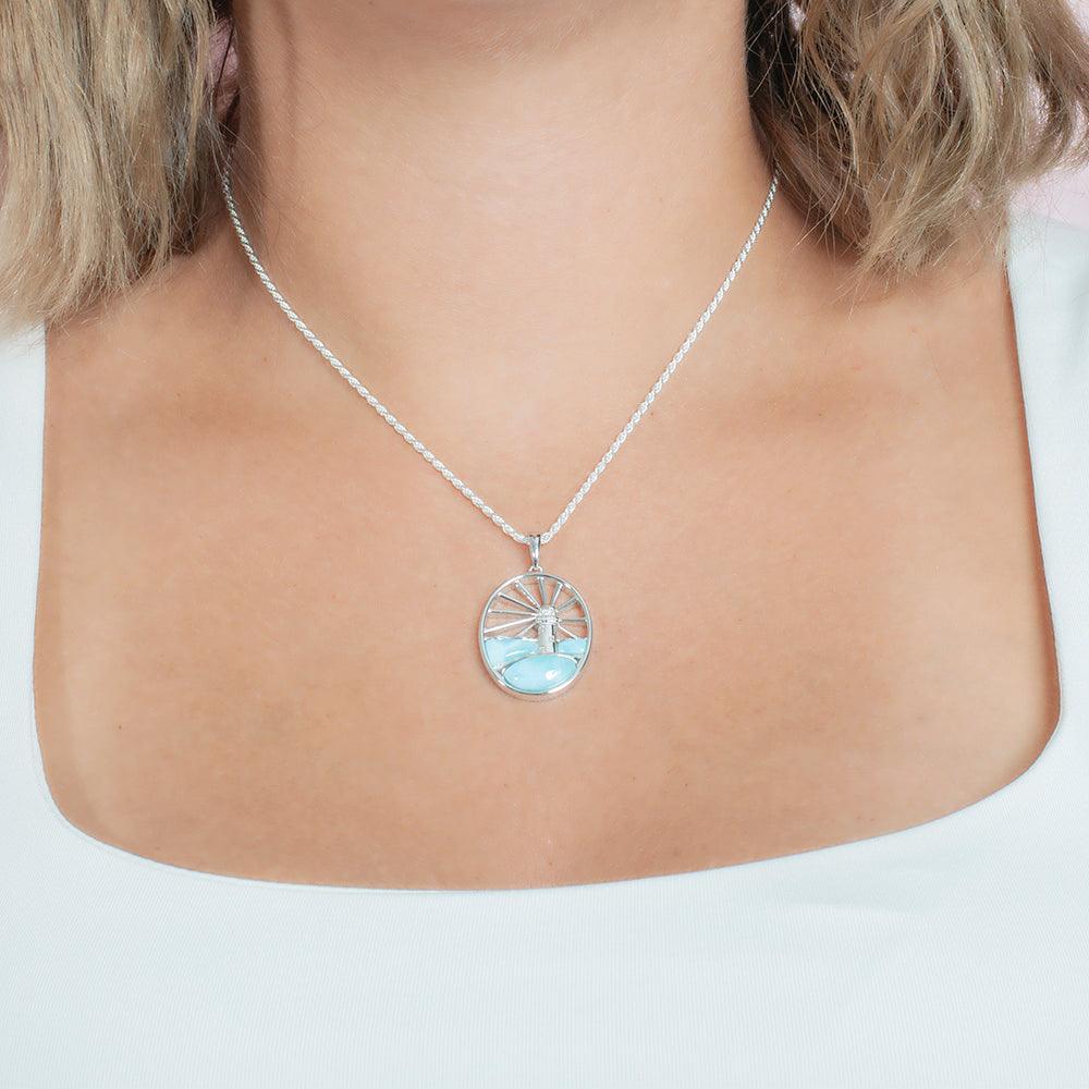Larimar Keys Lighthouse Pendant Pendant Island by Koa Nani 