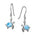 Larimar Kona Honu Earrings Earrings Island by Koa Nani 