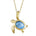 Larimar Kona Honu Pendant Pendant Island by Koa Nani 