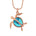 Larimar Lanai Honu Pendant Pendant Island by Koa Nani 