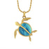 Larimar Lanai Honu Pendant Pendant Island by Koa Nani 