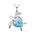 Larimar Lanai Honu Pendant Pendant Island by Koa Nani 