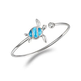 Larimar Laysan Honu Sleek Bangle Bangle Island by Koa Nani 