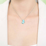 Larimar Liilii Nautilus Shell Pendant Pendant Island by Koa Nani 