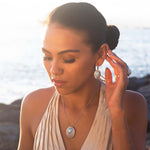 Larimar Lili'u Earrings Earrings Island by Koa Nani 