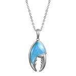 Larimar Lobster Claw Pendant Pendant Island by Koa Nani 