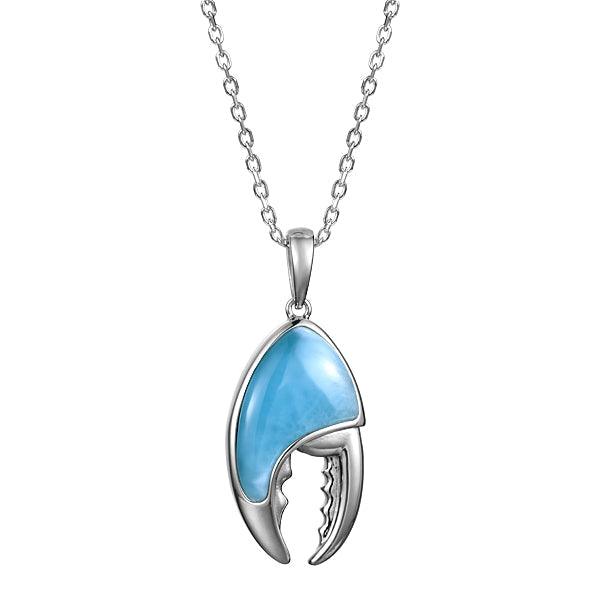 Larimar Lobster Claw Pendant Pendant Island by Koa Nani 