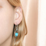 Larimar Lunar Eclipse Earrings Earrings Island by Koa Nani 