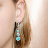 Larimar Lunar Orbit Earrings Earrings Island by Koa Nani 