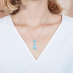 Larimar Lunar Orbit Pendant Pendant Island by Koa Nani 