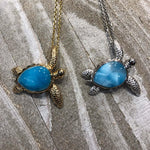 Larimar Manoa Honu Pendant Pendant Island by Koa Nani 