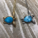 Larimar Manoa Honu Pendant Pendant Island by Koa Nani 