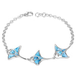 Larimar Manta Ray Bangle Bangle Island by Koa Nani 