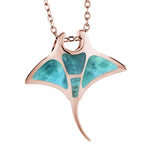 Larimar Manta Ray Pendant Pendant Island by Koa Nani 