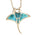 Larimar Manta Ray Pendant Pendant Island by Koa Nani 