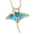 Larimar Manta Ray Pendant Pendant Island by Koa Nani 