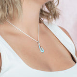 Larimar Maui Fishhook Pendant Pendant Island by Koa Nani 
