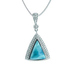 Larimar Mauna Kea Pendant Pendant Island by Koa Nani 