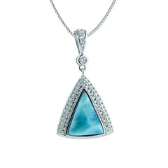 Larimar Mauna Kea Pendant Pendant Island by Koa Nani 
