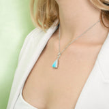 Larimar Mauna Kea Pendant Pendant Island by Koa Nani 