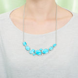 Larimar Mermaid Pools Necklace Necklace Island by Koa Nani 