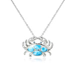 Larimar Mighty Crab Pendant Pendant Island by Koa Nani Small 