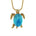 Larimar Na Pali Honu Pendant Pendant Island by Koa Nani 