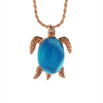 Larimar Na Pali Honu Pendant Pendant Island by Koa Nani 