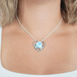 Larimar Nai’a Aloha Pendant Pendant Island by Koa Nani 