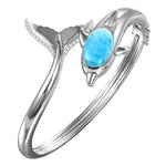 Larimar Nai'a Bangle Bangle Island by Koa Nani 
