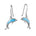 Larimar Nai'a Hook Earrings Earrings Island by Koa Nani 