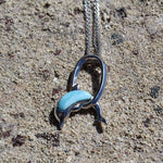 Larimar Nai’a Loop Pendant Pendant Island by Koa Nani 