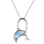 Larimar Nai’a Loop Pendant Pendant Island by Koa Nani 