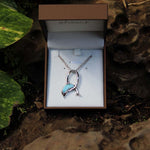 Larimar Nai’a Loop Pendant Pendant Island by Koa Nani 