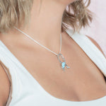 Larimar Nai’a Loop Pendant Pendant Island by Koa Nani 